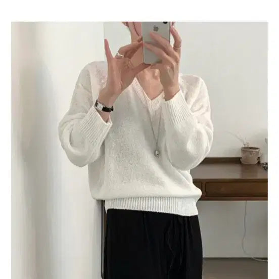 [SOLD OUT] [새제품]eden spring knit 아이보리