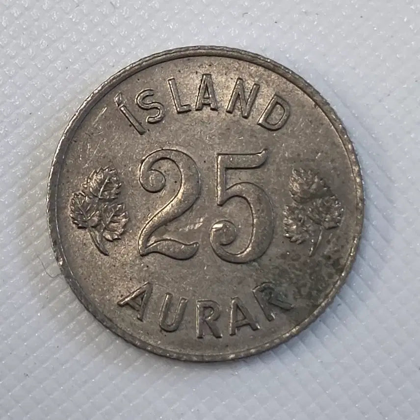 [BUNJANG] Iceland 25 Aurar Coin / 아이슬란드 25아우라르 주화 zk-2578