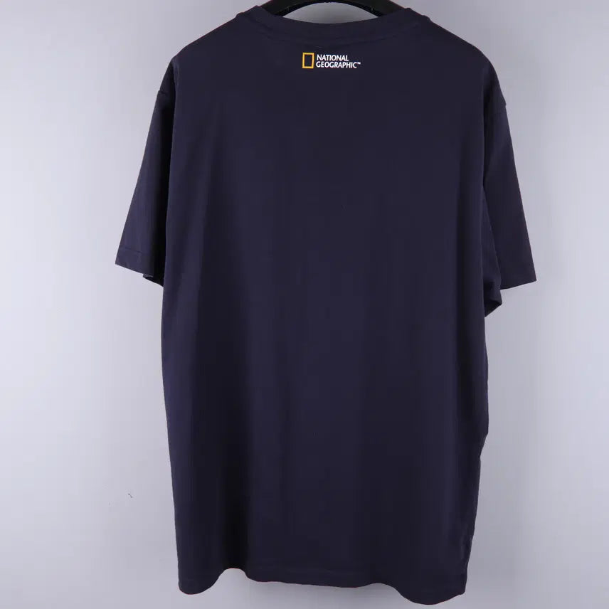 [SOLD OUT] 내셔널 지오그래픽 로고 반팔티 네이비 (2XL)