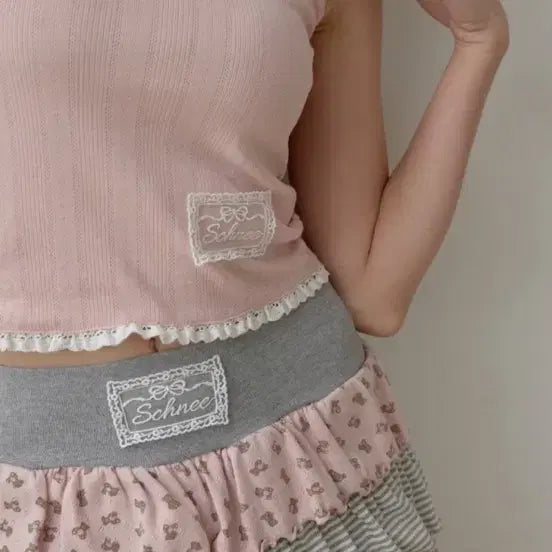 [BUNJANG] Shene Baby Bear Mini Skirt / 슈네 캉캉 미니스커트 베이비베어