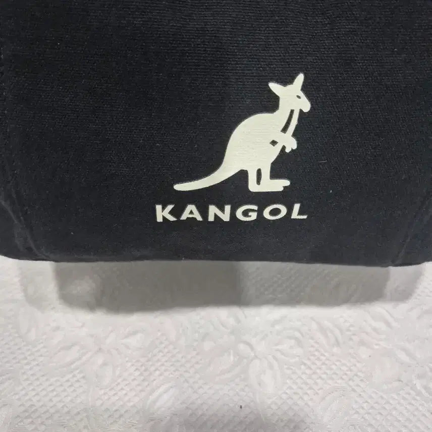 [BUNJANG] Kangol Black Canvas Tote &amp; Shoulder Bag / 캉골 블랙 캔버스 토트백 겸 숄더백