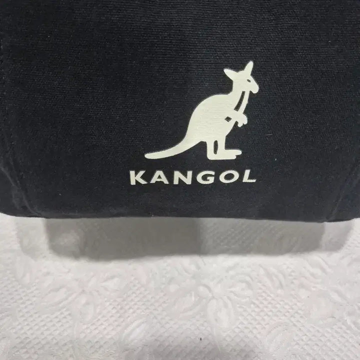 [BUNJANG] Kangol Black Canvas Tote &amp; Shoulder Bag / 캉골 블랙 캔버스 토트백 겸 숄더백