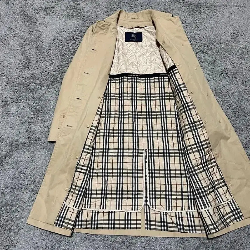 [BUNJANG] Burberry Trench Coat Beige Check / 버버리 트렌치코트 베이지 체크