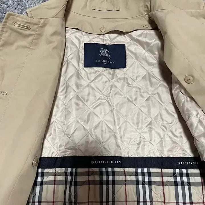 [BUNJANG] Burberry Trench Coat Beige Check / 버버리 트렌치코트 베이지 체크