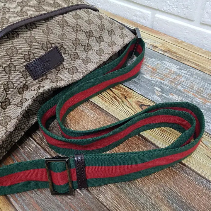 [BUNJANG] Gucci GG Jacquard Shoulder Bag / [정품] Gucci 구찌 gg 자가드 남성숄더백