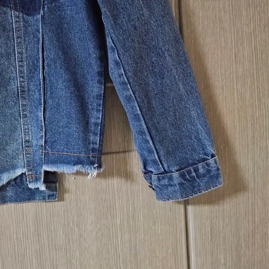 [BUNJANG] Indimdim Denim Jacket M / Indimdim 데님 청자켓 데미지 스타일  M