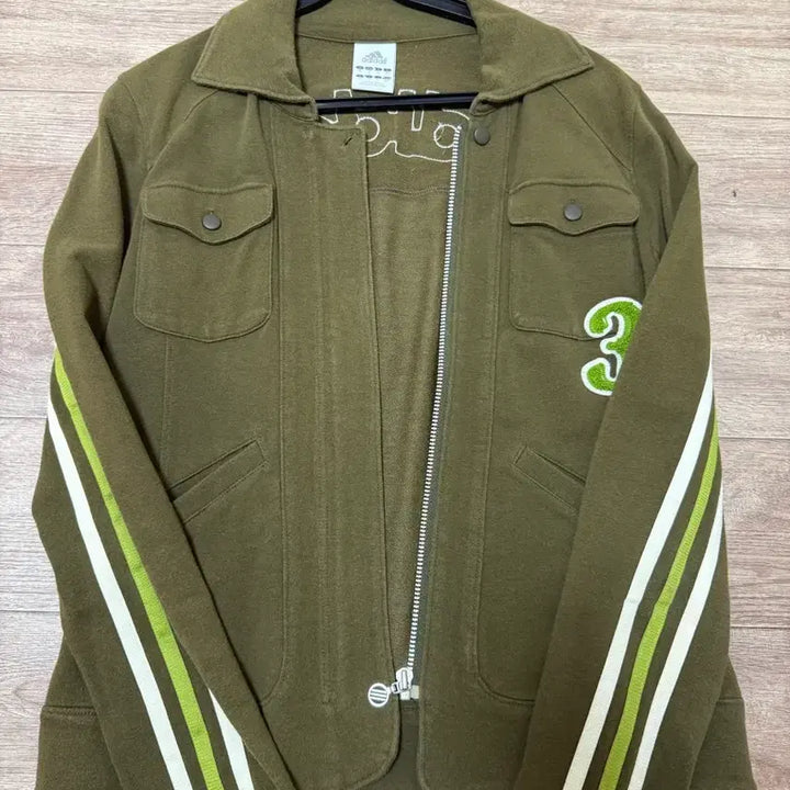 [BUNJANG] Adidas Y2k Khaki Jacket / 빈티지 y2k 아디다스 카키 자켓