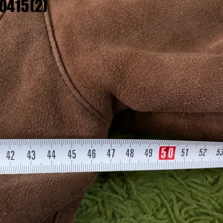 [BUNJANG] A.L.A MODE Suede Mouton Coat Brown / A.L.A MODE 스웨이드 무스탕 코트 브라운