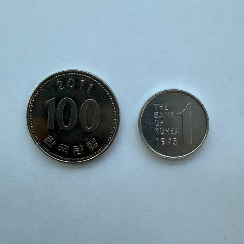 [BUNJANG] Korean 1 Won Coin 1975 / 1975년 대한민국 1원 동전 S1762