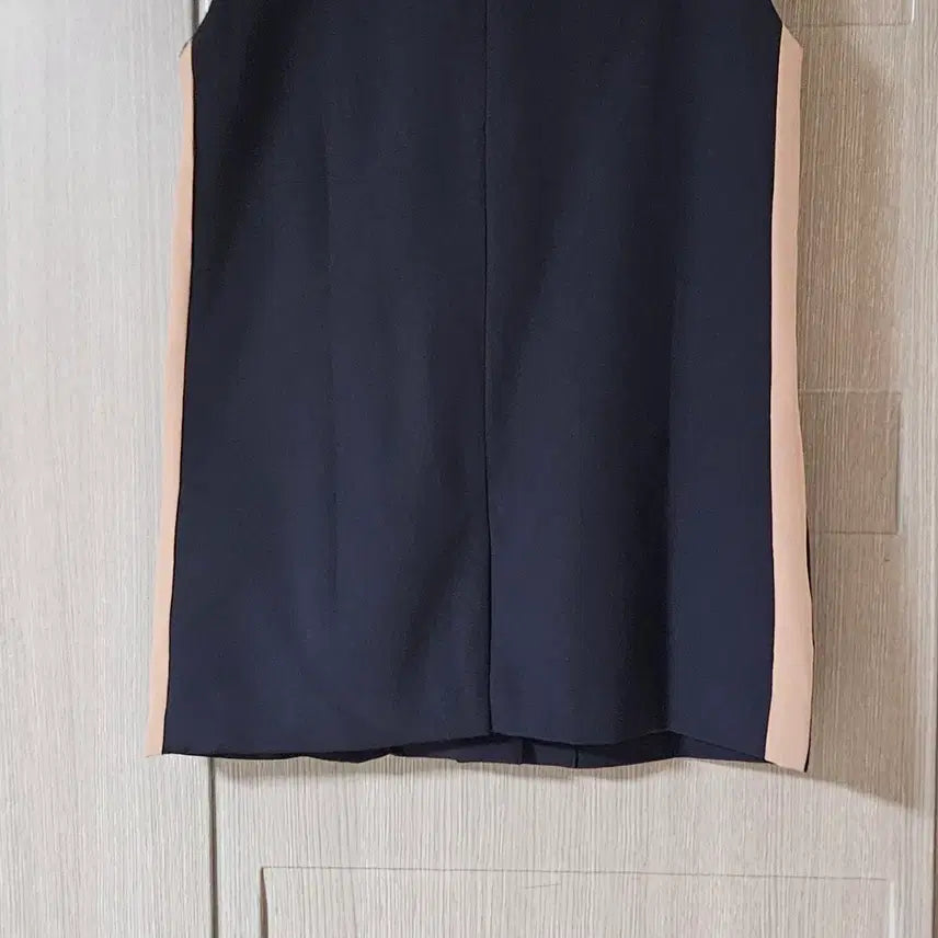 [BUNJANG] Black Long Vest S Size / 블랙 롱 조끼 베스트  S사이즈