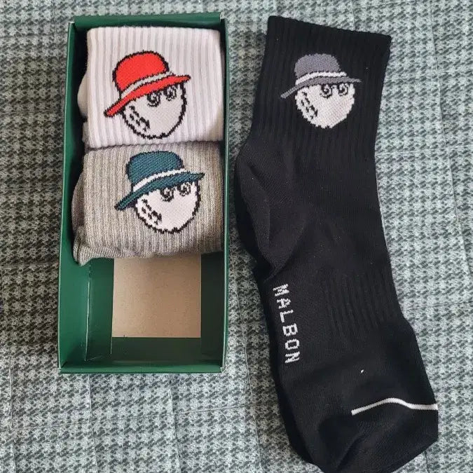 [SOLD OUT] 나이키/스투시 말론 캐릭터 양말 세트
