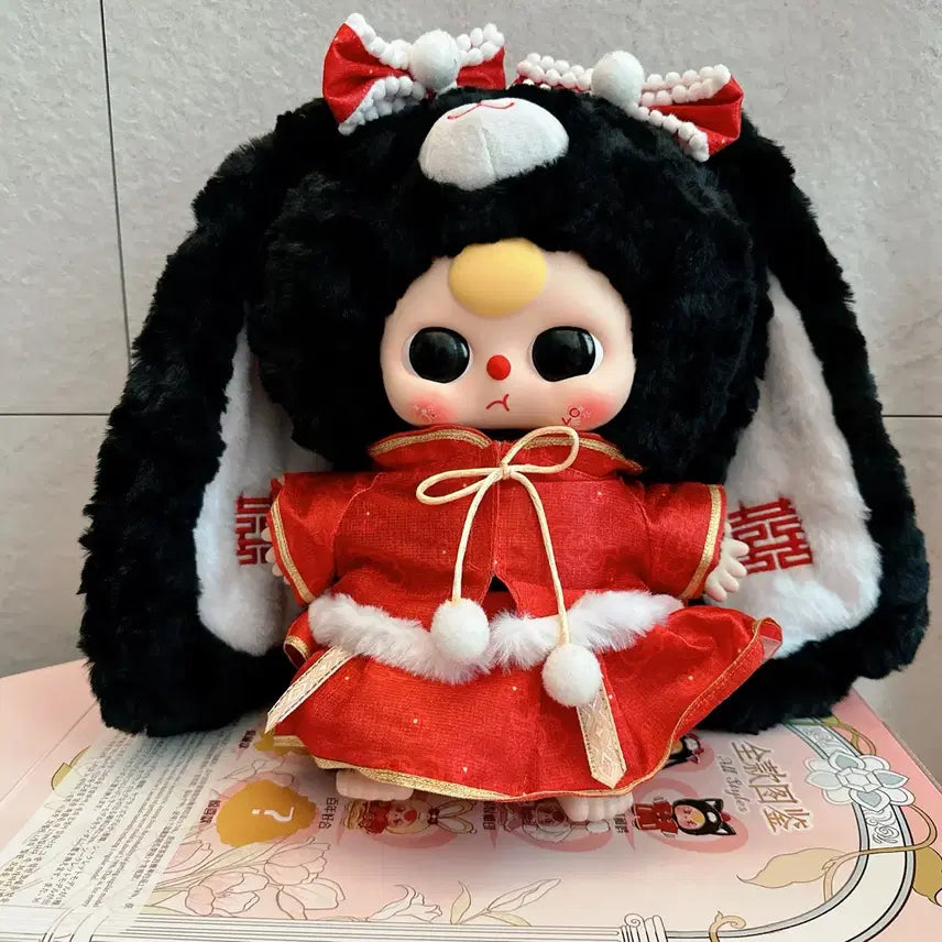 [SOLD OUT] 베이비쓰리400% 웨딩 신부 검은토끼