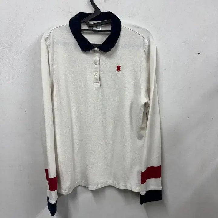 [SOLD OUT] [정품/105] 와이드앵글 여성 카라 긴팔 티   NN