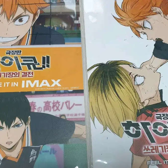 [BUNJANG] Haikyuu!! The Dumpster Battle Movie Posters (2 Types) / 하이큐 극장판 쓰레기장의 결전 포스터 2종