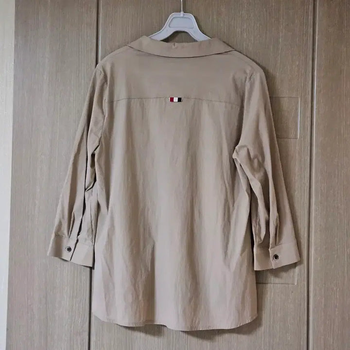 [BUNJANG] Kim Hee Sun Beige 3/4 Sleeve Blouse S / 김희선 베이지 7부 소매 블라우스 S