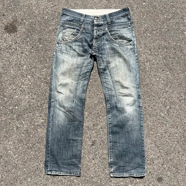[BUNJANG] Neil Barrett Denim Pants / 닐바렛 데미지 데님 팬츠