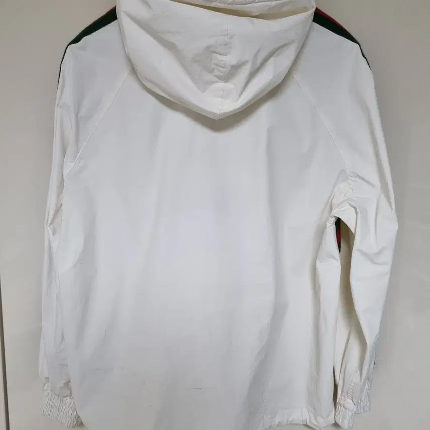 [SOLD OUT] 백화점판 구찌 트레이닝 나일론 아노락 반집업 후드 자켓 48사이즈