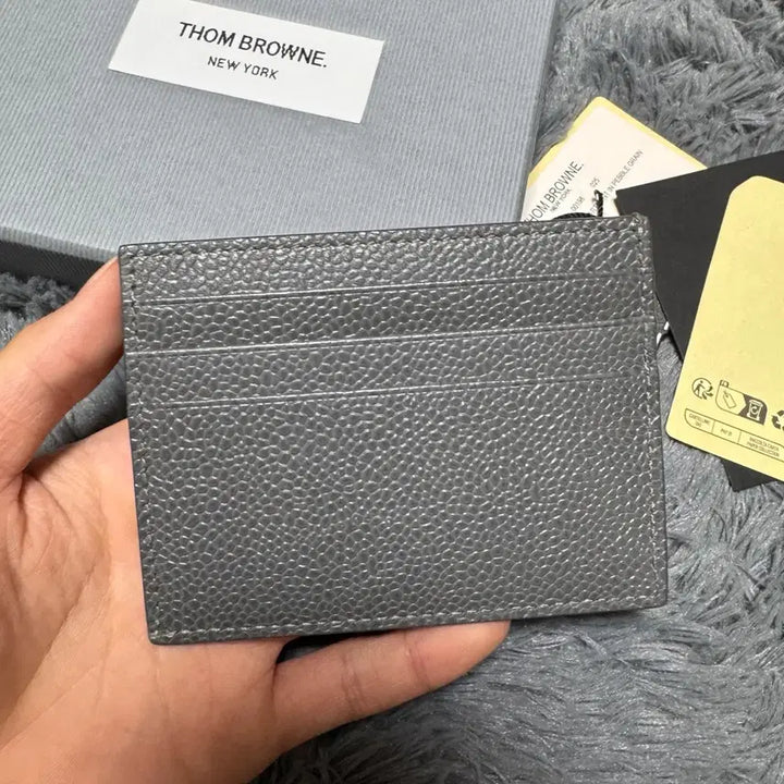 [SOLD OUT] [새상품급/풀구성]톰브라운 그레이 카드지갑