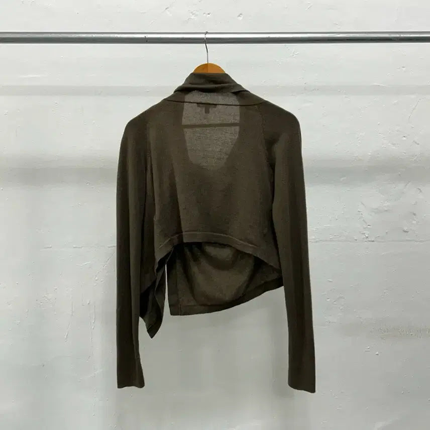 [BUNJANG] Helmut Lang Drape Cardigan / 헬무트랭 드레이프 가디건