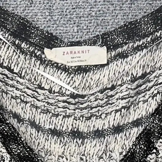 [BUNJANG] ZARA Bohemian Vintage Knit Sweater / 자라 보헤미안 빈티지 니트 M