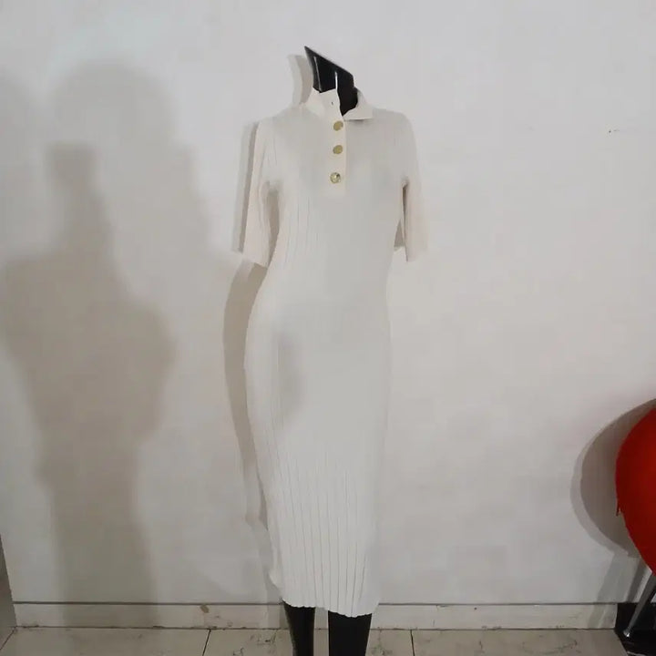 [BUNJANG] ZARA Knit Spandex Long Dress / (새상품) 자라 니트 스판 롱원피스