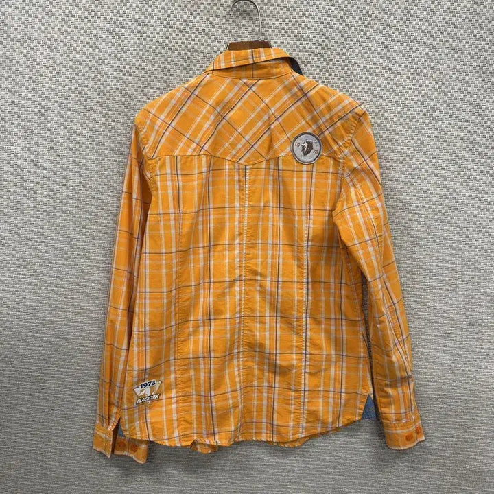[BUNJANG] Black Yak Checkered Shirt / 블랙야크 체크 셔츠 95 M16298