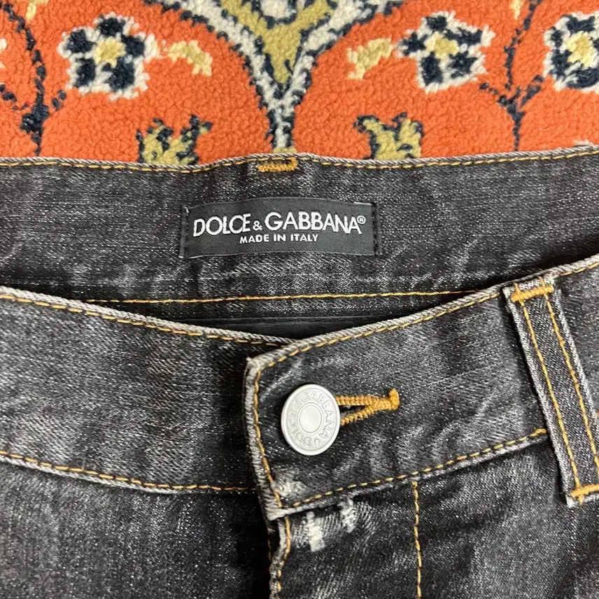 [SOLD OUT] [32-33] 돌체앤가바나  빈티지 14 흑청 데님 팬츠
