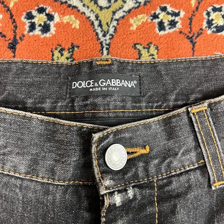 [SOLD OUT] [32-33] 돌체앤가바나  빈티지 14 흑청 데님 팬츠