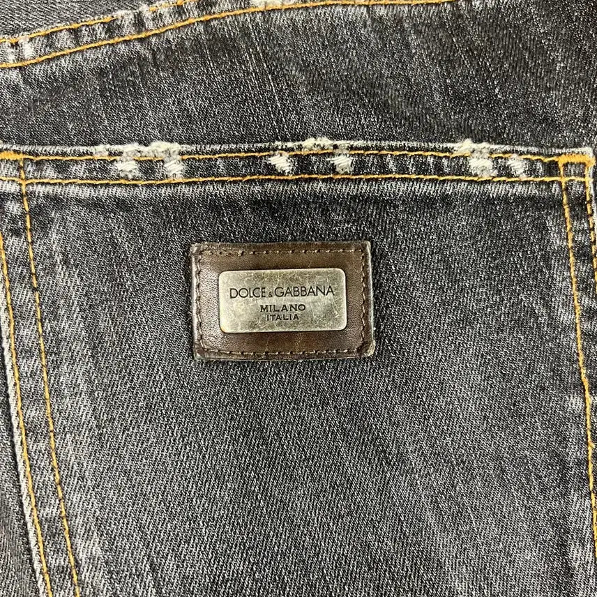 [SOLD OUT] [32-33] 돌체앤가바나  빈티지 14 흑청 데님 팬츠