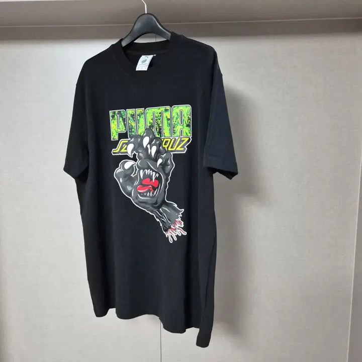 [SOLD OUT] 95-100)푸마 산타크루즈 남성 반팔티 블랙