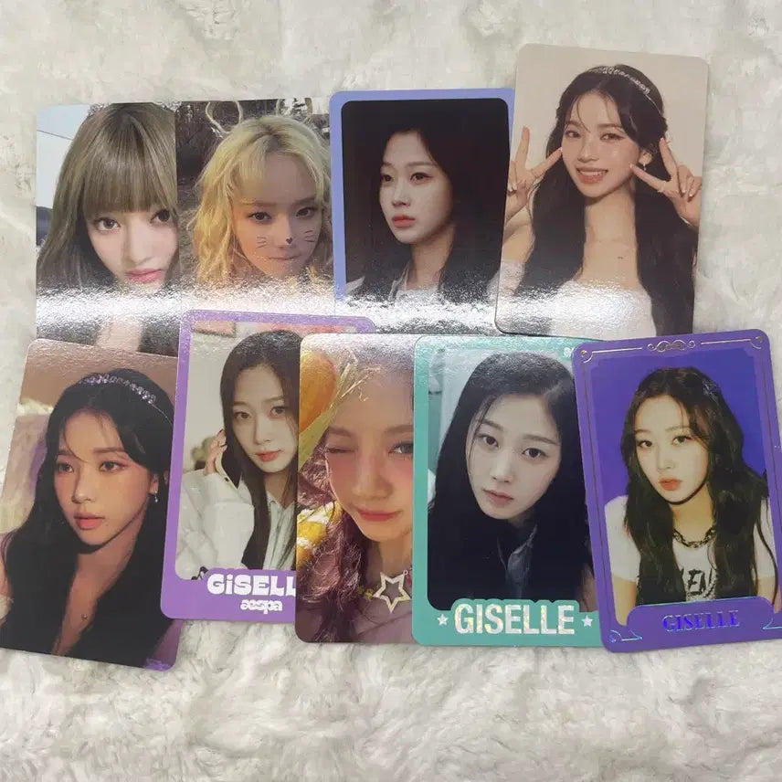 [SOLD OUT] (급처)에스파 포카 일괄 팔아요!!