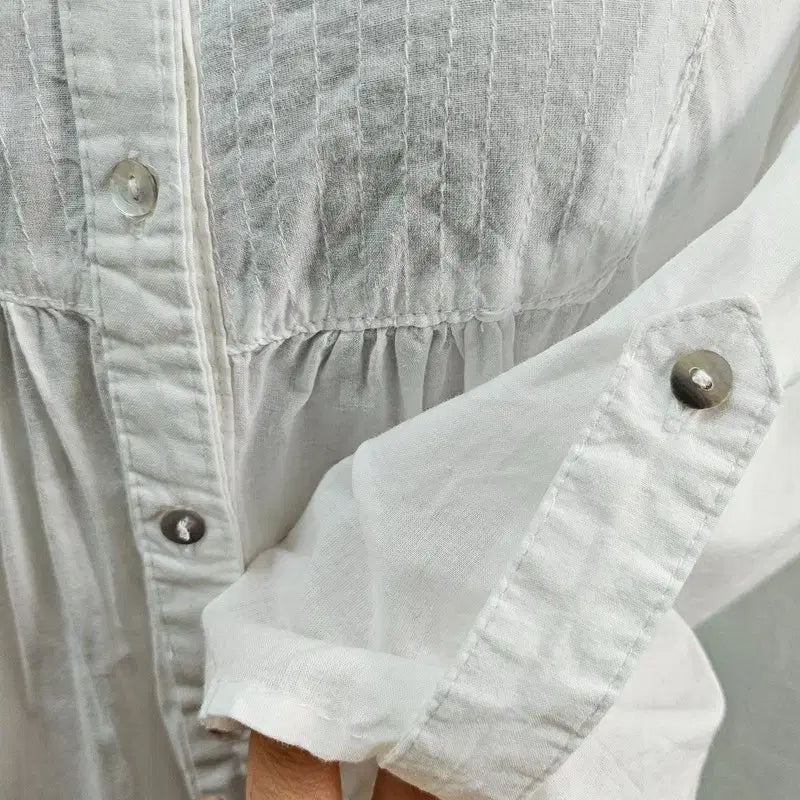 [BUNJANG] CONBIPEL European Import White Blouse / CONBIPEL 유럽수입 블라우스 여 55 J4367