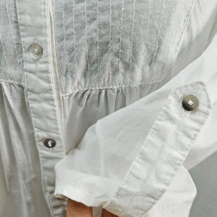 [BUNJANG] CONBIPEL European Import White Blouse / CONBIPEL 유럽수입 블라우스 여 55 J4367