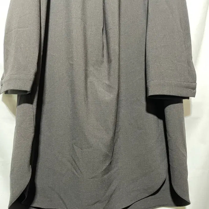 [BUNJANG] Shirred Long Blouse Dress / 초특가새)셔링 롱 블라우스.원피스