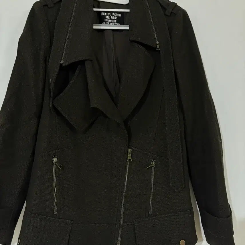 [BUNJANG] Wool Rider Jacket / 모직 라이더 자켓