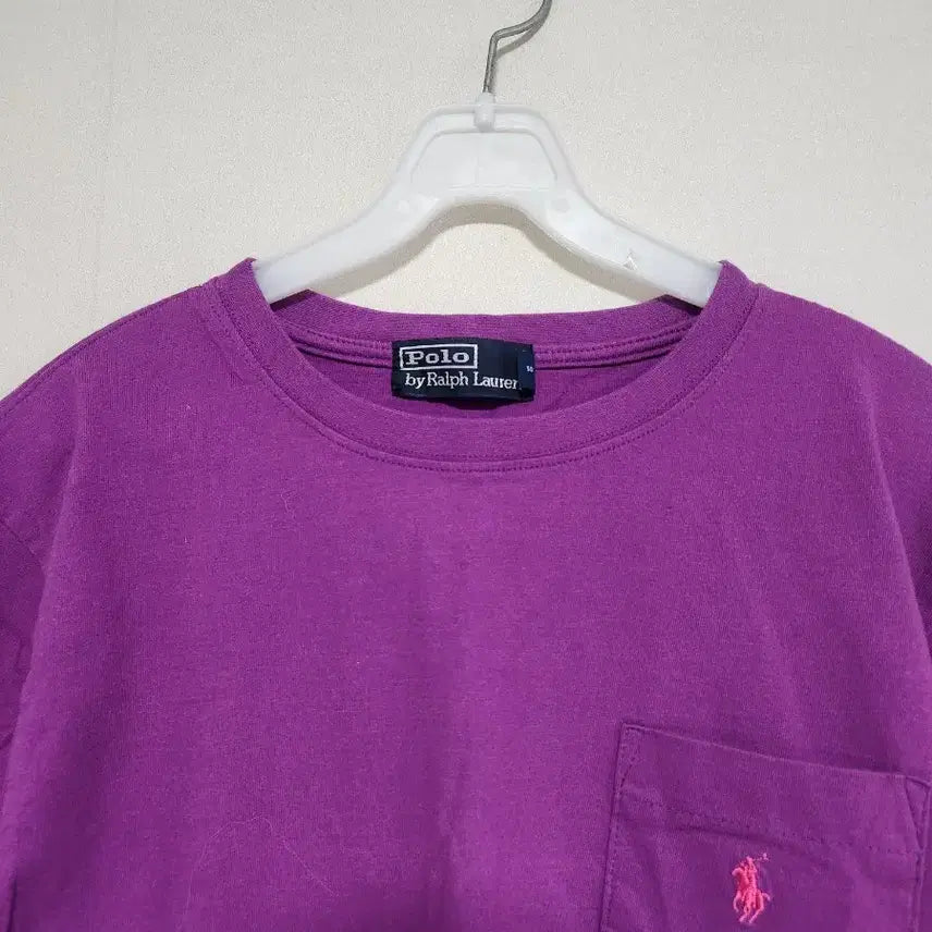 [SOLD OUT] 폴로 랄프로렌 포켓 반팔 티셔츠 퍼플,핑크,하늘