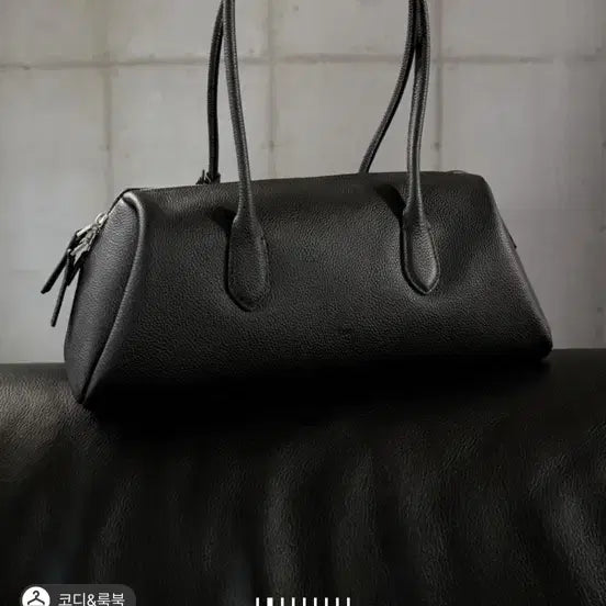 [BUNJANG] TIME Leather Shoulder Bag / TIME 레더 숄더백 블랙