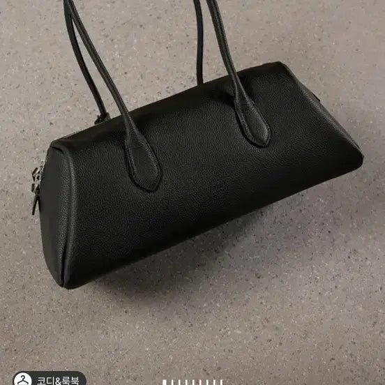 [BUNJANG] TIME Leather Shoulder Bag / TIME 레더 숄더백 블랙
