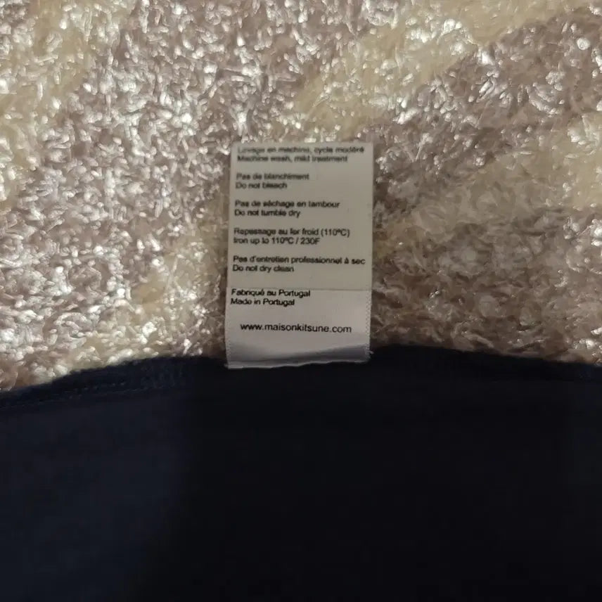 [SOLD OUT] 메종키츠네 폭스 패치 반팔 네이비