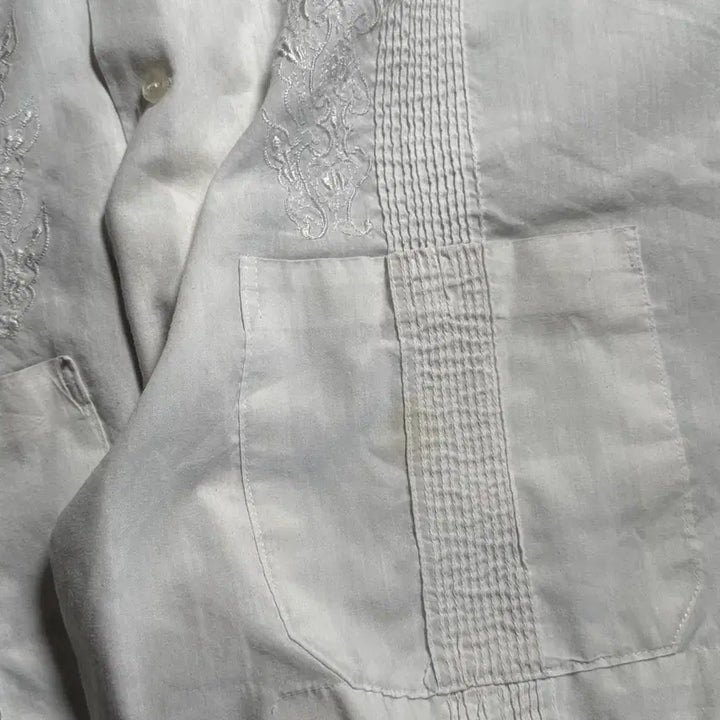[BUNJANG] Vintage Guyabera Shirt M / 빈티지 구아야베라 셔츠 M