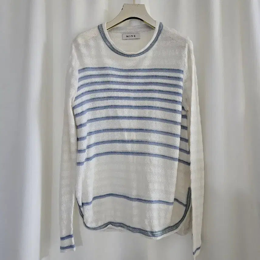 [SOLD OUT] 마인 스트라이프 마 니트
