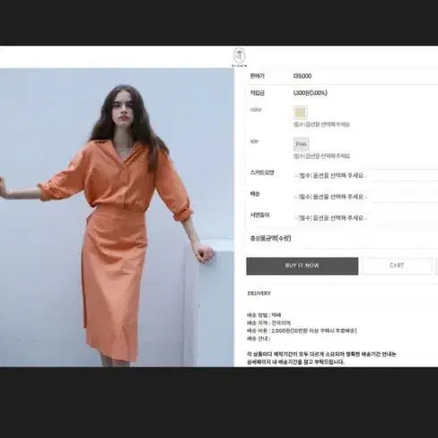 [BUNJANG] Bluemine Wrap Shirt Dress / 블루민 랩 셔츠 원피스
