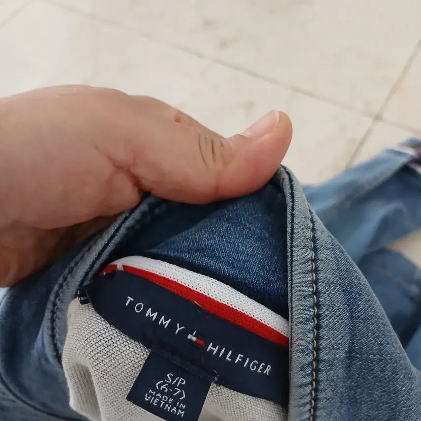 [BUNJANG] Tommy Hilfiger Denim Jacket / 020 타미힐피거 데님 자켓