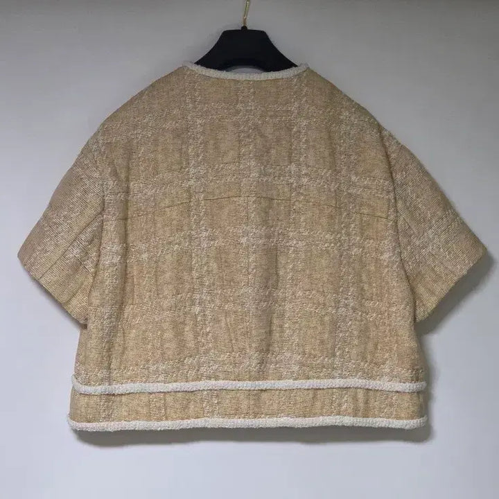[SOLD OUT] 정가 105만원! 타임 TIME 23 튤 레이어 부클 체크 자켓 새제품