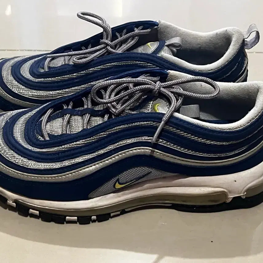 [BUNJANG] Nike Air Max 97 Navy/Silver Sneakers / 나이키 에어맥스 97 네이비/실버 운동화