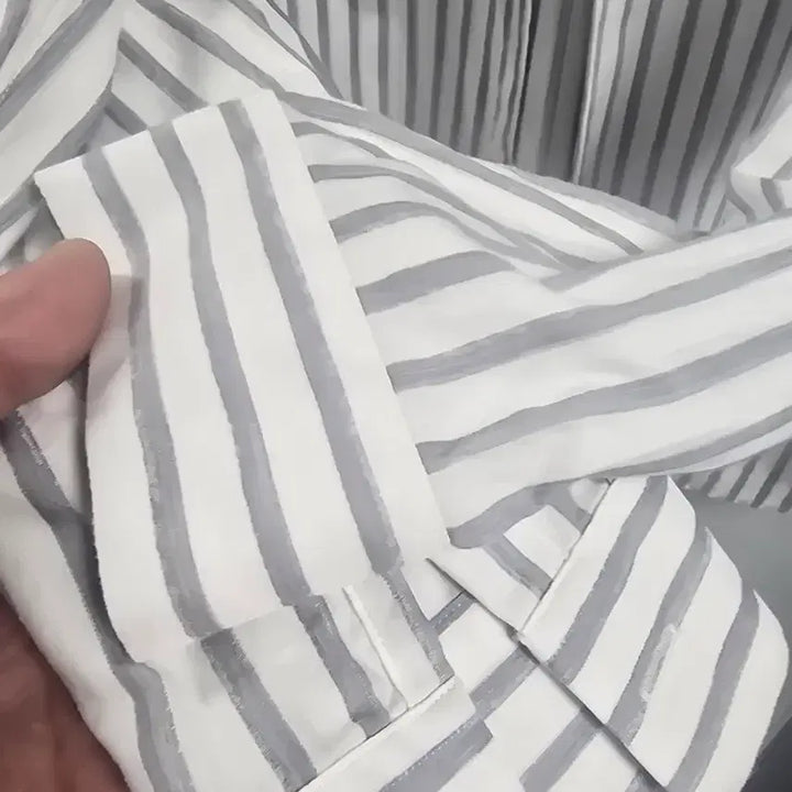 [SOLD OUT] Theory 띠어리 스트라이프 셔츠