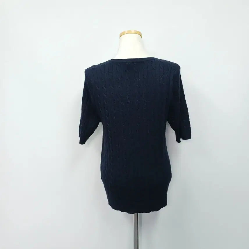 [BUNJANG] The Izzat 23SS Square Neck Knit Top / 더아이젤 23SS 반팔 스퀘어넥 니트 55