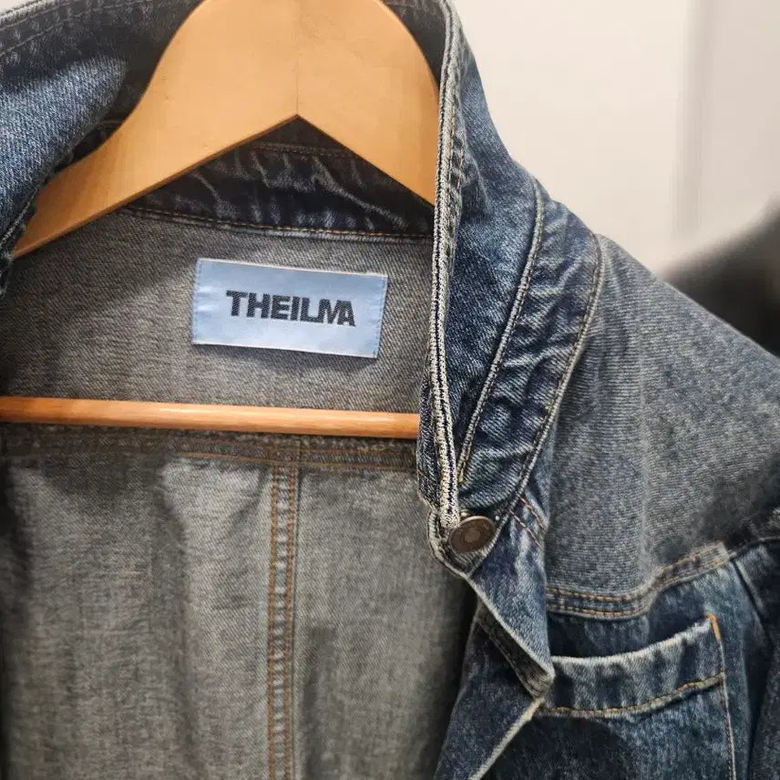[BUNJANG] THEILMA Denim Crop Jacket / THEILMA  더일마 데님 크롭 자켓