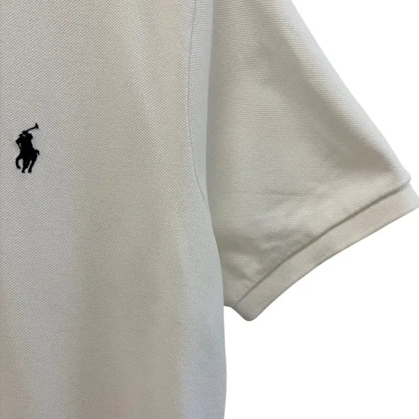 [SOLD OUT] 폴로 반팔 피케티 화이트 (L)