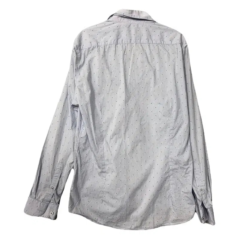 [BUNJANG] ZIG Dot Light Blue Shirt 100 / 지이크 도트 라이트 블루 셔츠 100
